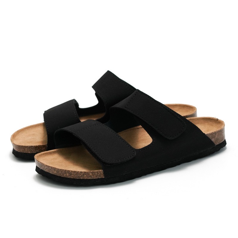 Men's Cork Slippers Casual Bre - Flip Flop Leather Men review and price