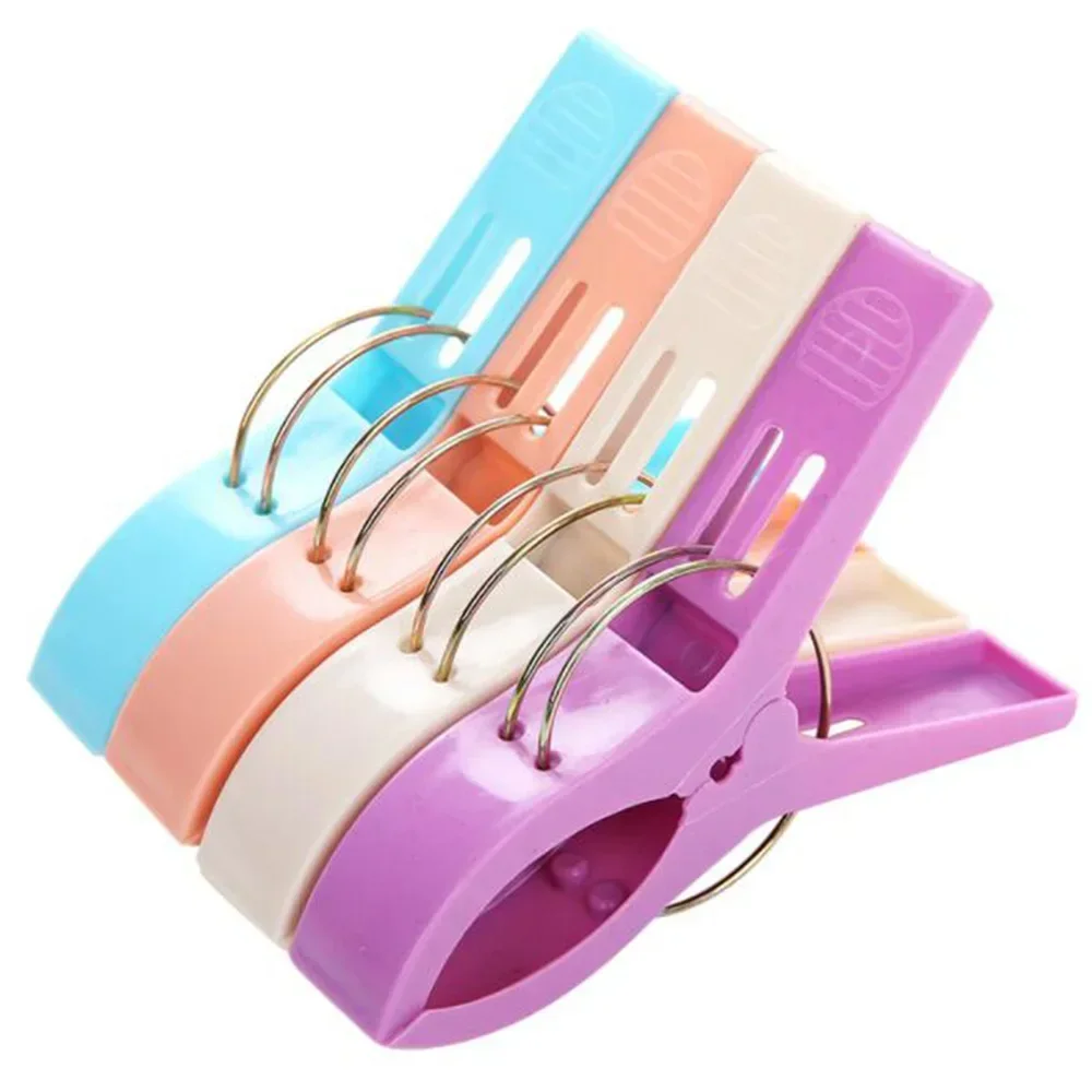 4/8Pcs Large Plastic Clothes P - Beach Towel Large review and price