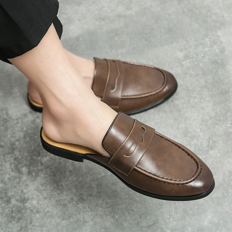 2025 Light Summer Mules Men Ha - Flip Flop Leather Men review and price